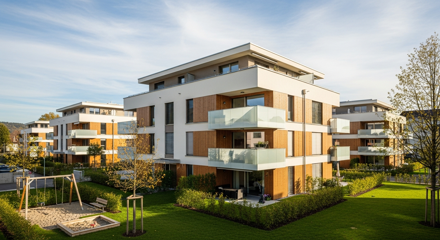 Schweizer Neubauwohnung